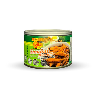 Makmur Brand Sambal Ikan Bilis (160g)